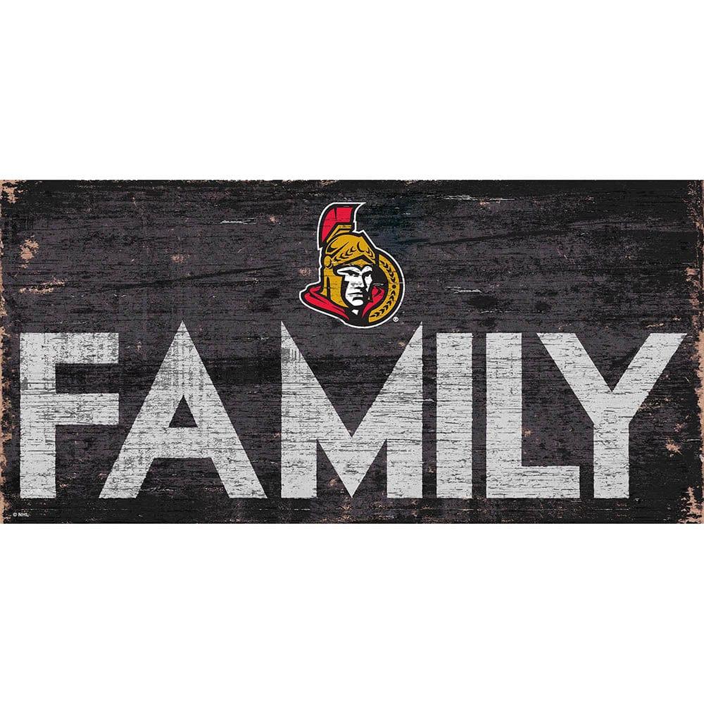 fan creations Ottawa Senators Family 6x12