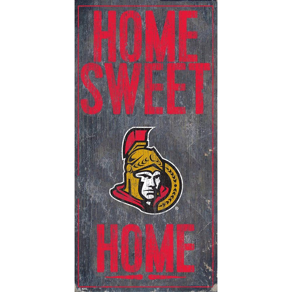 fan creations Ottawa Senators Home Sweet Home 6x12