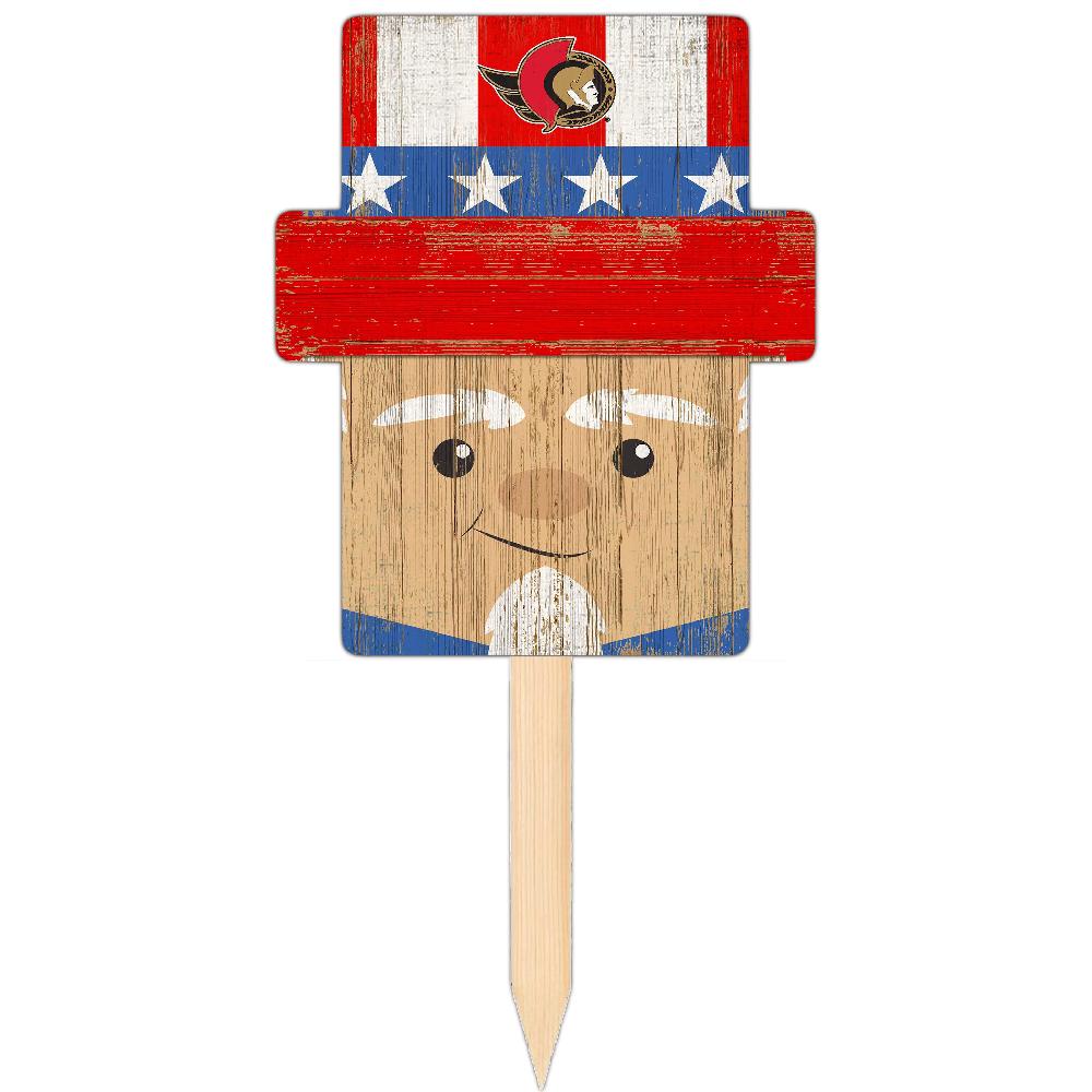 fan creations Ottawa Senators Uncle Sam Head Yard