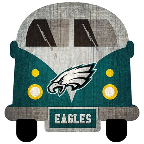 fan creations Philadelphia Eagles 12" Team Bus Sign