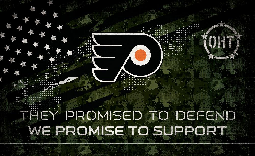 fan creations Philadelphia Flyers OHT Tray