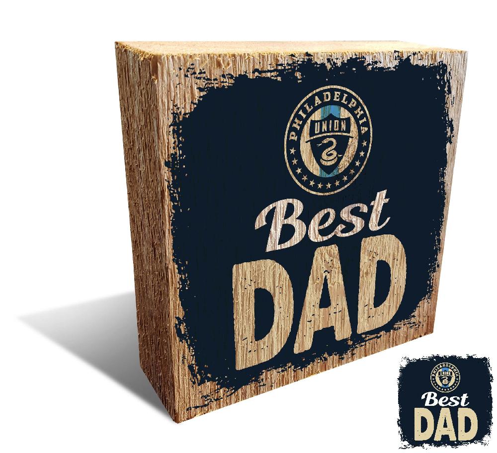 fan creations Philadelphia Union Best Dad Block