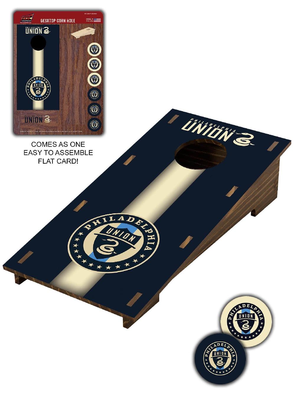 fan creations Philadelphia Union Desktop Cornhole