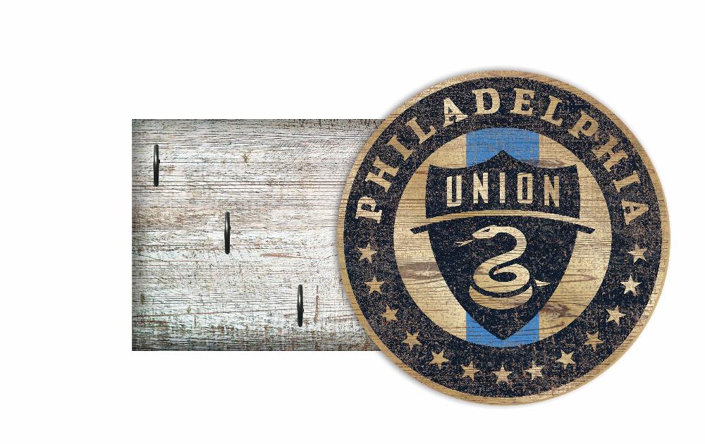fan creations Philadelphia Union Key Holder 6x12