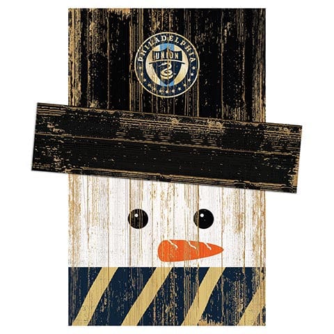fan creations Philadelphia Union Snowman Head