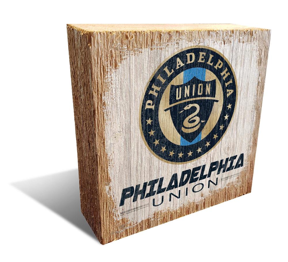 fan creations Philadelphia Union Team Logo Block
