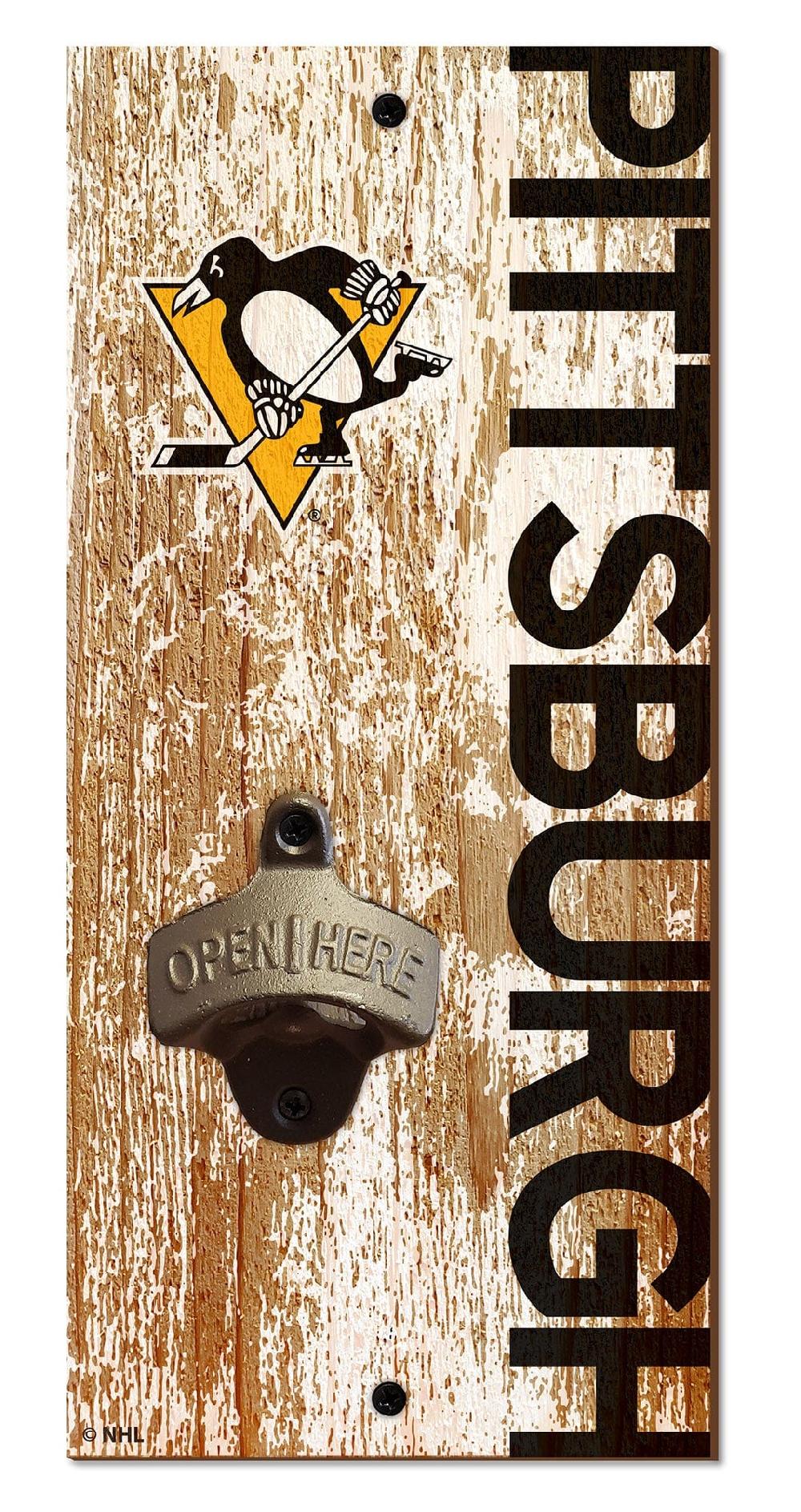 fan creations Pittsburgh Penguins Bottle Opener