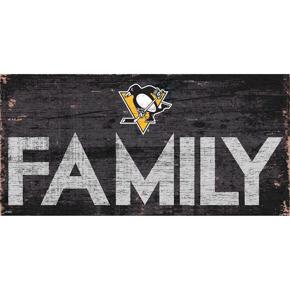fan creations Pittsburgh Penguins Family 6x12