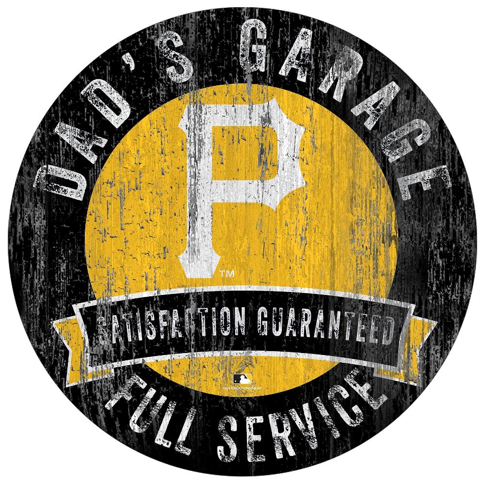 fan creations Pittsburgh Pirates Dad's Garage Sign