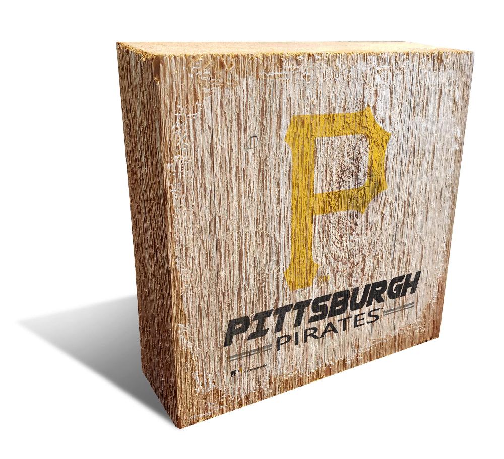 fan creations Pittsburgh Pirates Team Logo Block