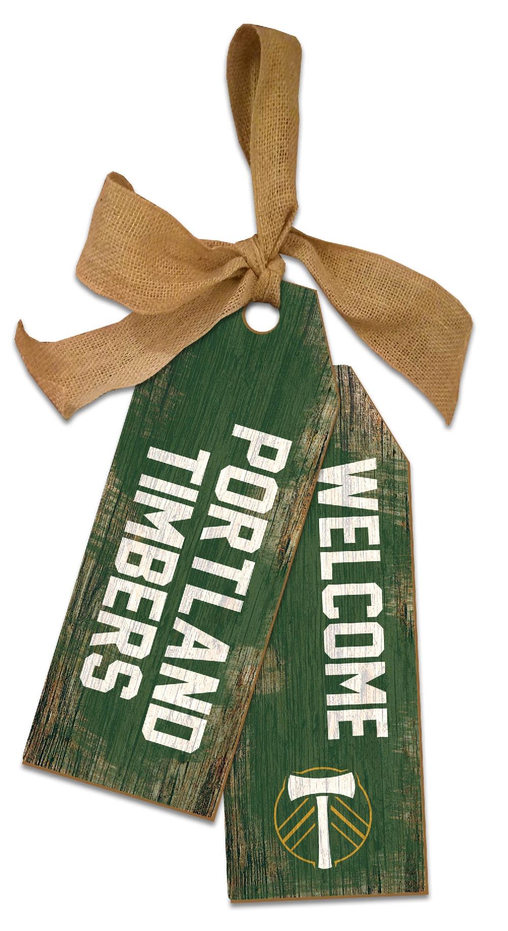 fan creations Portland Timbers 12" Team Tags