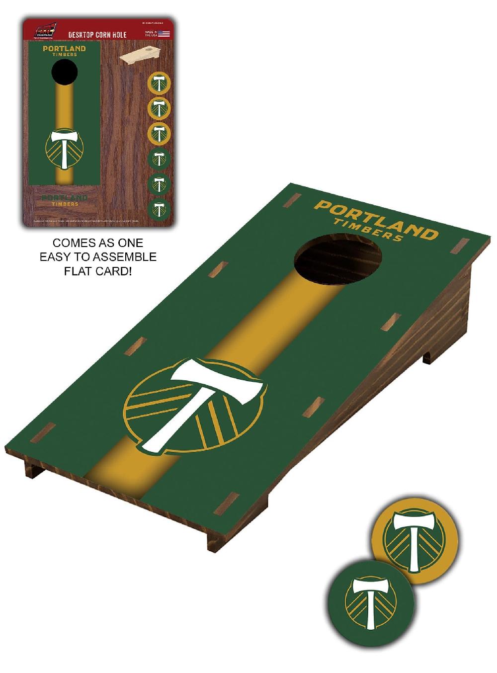fan creations Portland Timbers Desktop Cornhole