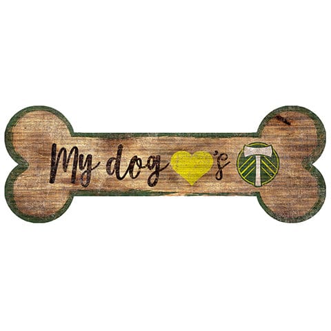 fan creations Portland Timbers Dog Bone Sign