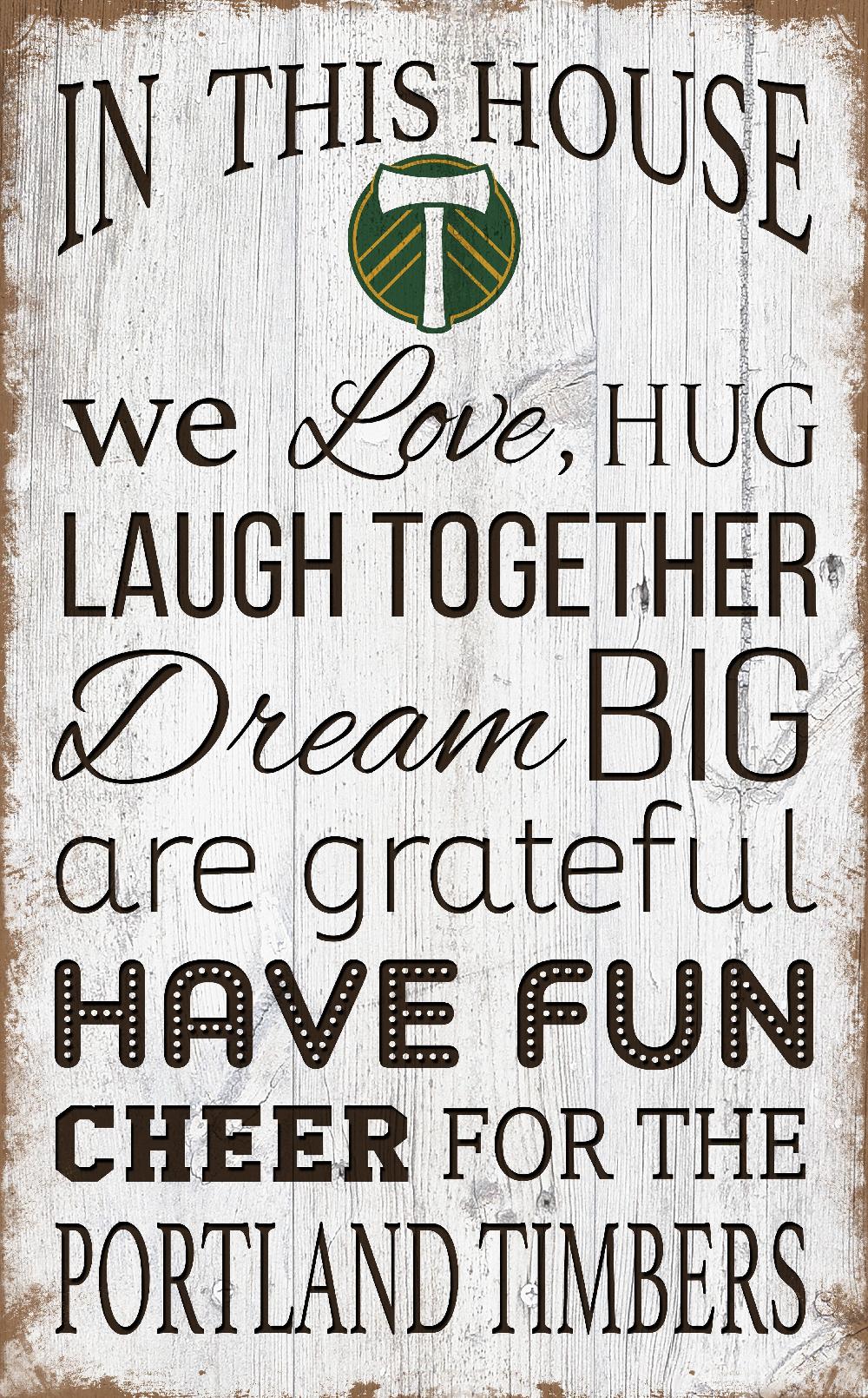 fan creations Portland Timbers In This House 11x19