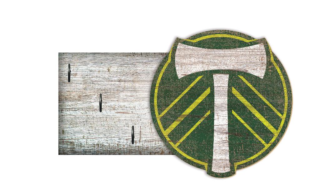 fan creations Portland Timbers Key Holder 6x12