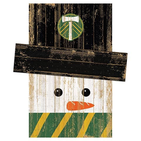 fan creations Portland Timbers Snowman Head