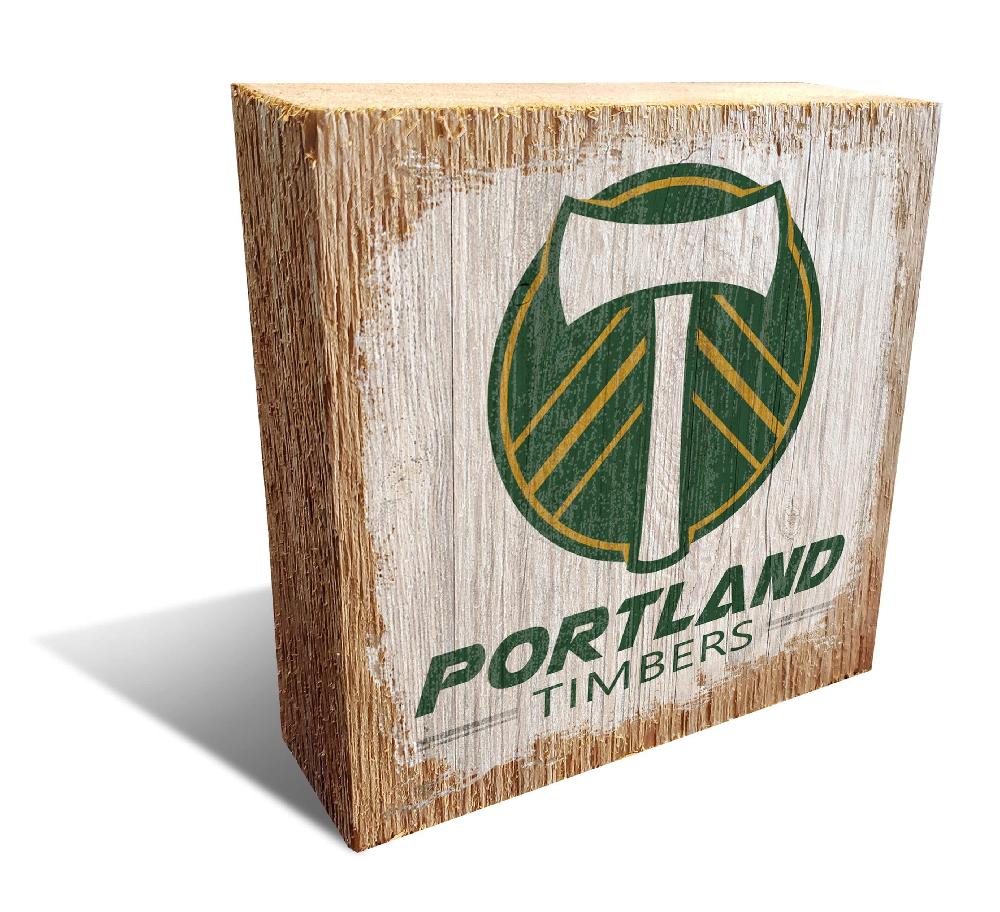 fan creations Portland Timbers Team Logo Block
