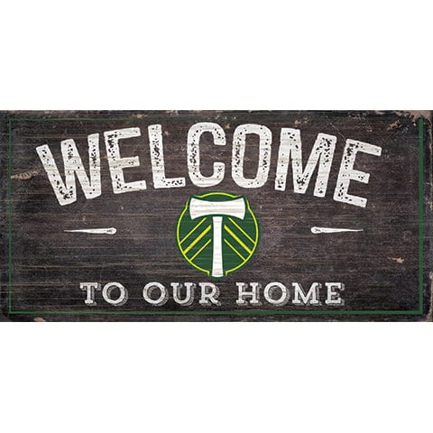 fan creations Portland Timbers Welcome Sign