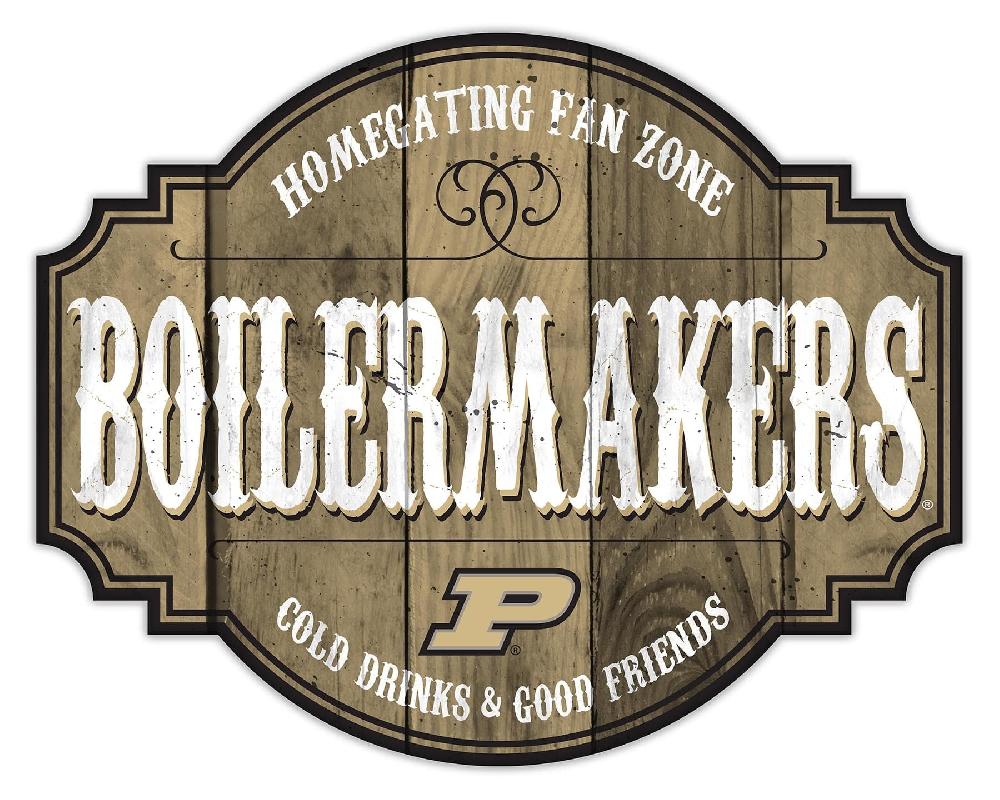 fan creations Purdue Homegating Tavern 12in Sign