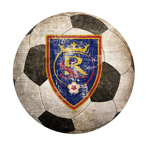 fan creations Real Salt Lake 12" Soccer Shaped Sign