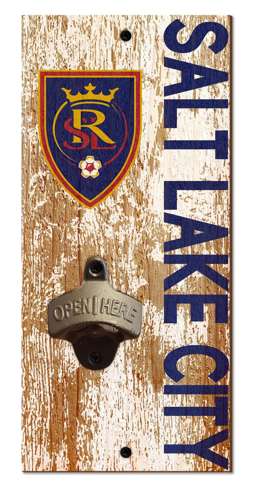 fan creations Real Salt Lake Bottle Opener