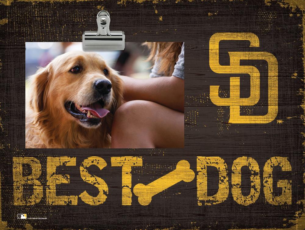 fan creations San Diego Padres Best Dog Clip Frame