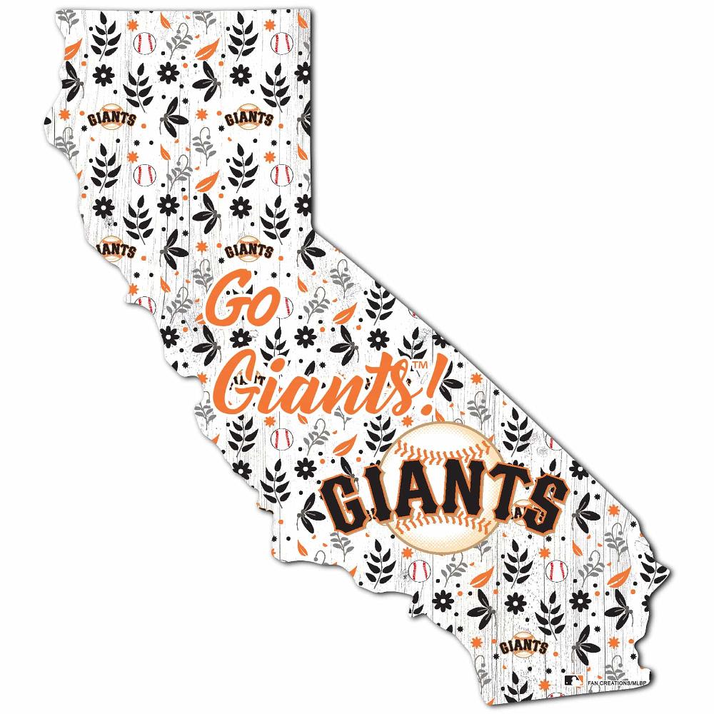 fan creations San Francisco Giants State Sign 24in