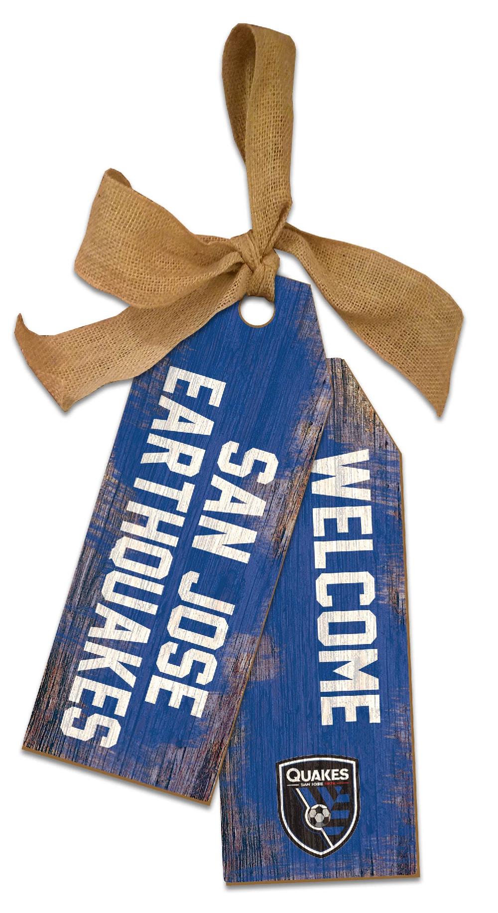 fan creations San Jose Earthquakes 12" Team Tags