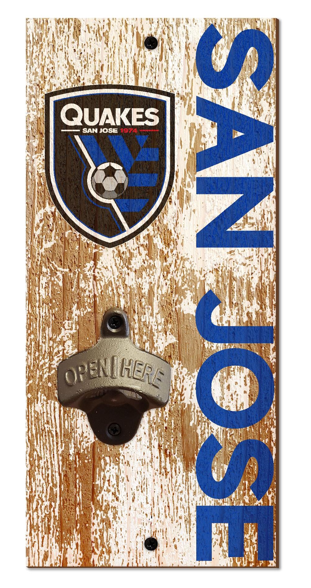 fan creations San Jose Earthquakes Bottle Opener