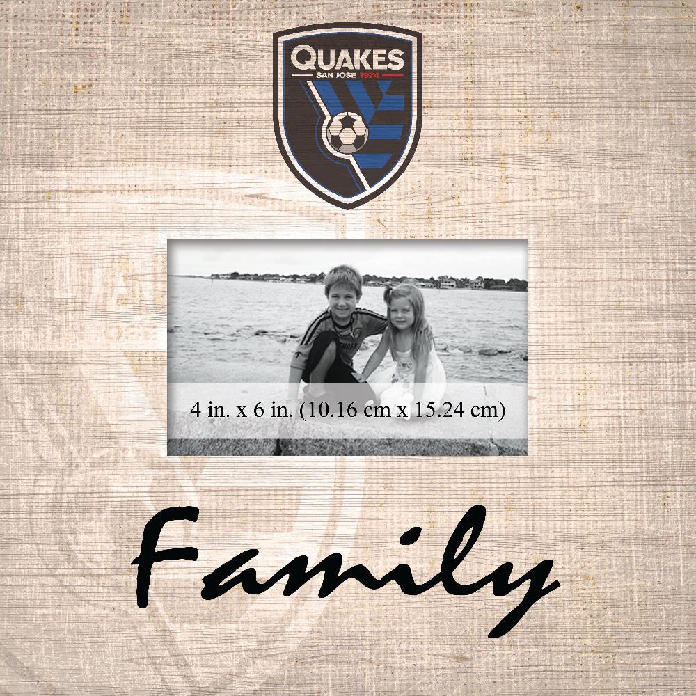 fan creations San Jose Earthquakes Family Frame