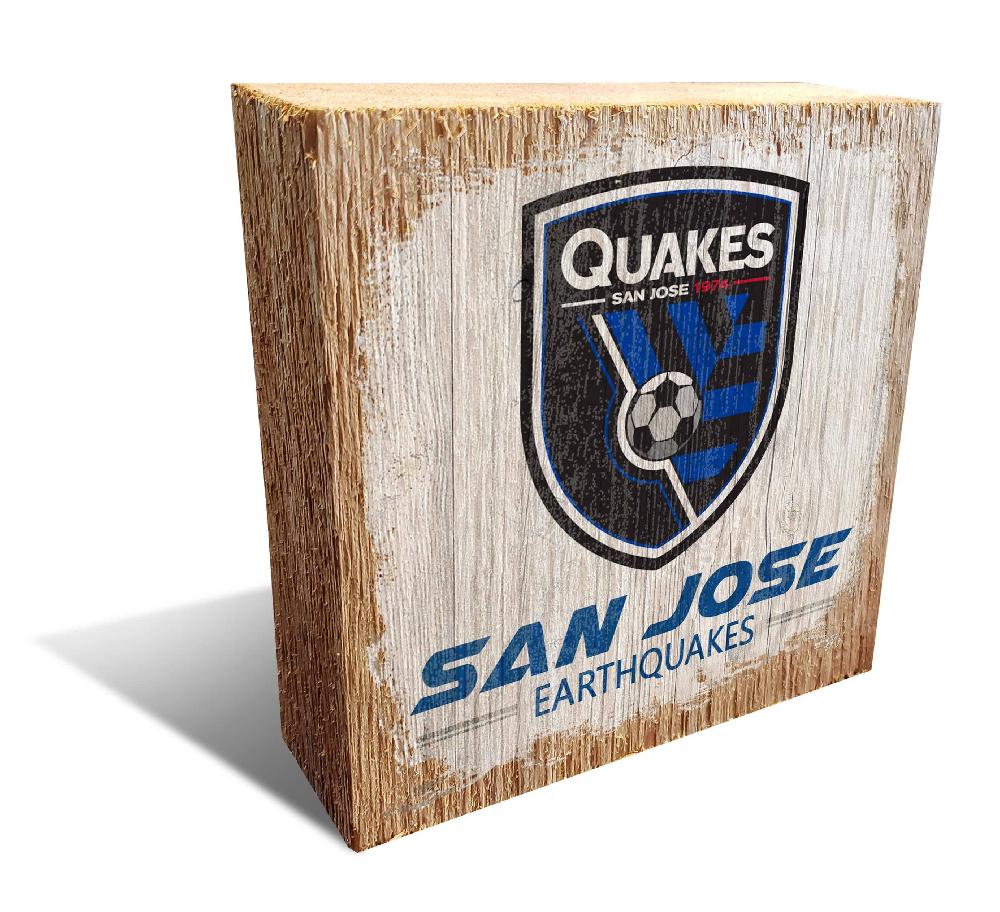 fan creations San Jose Earthquakes Team Logo Block