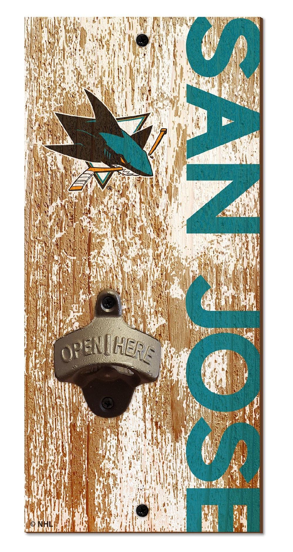 fan creations San Jose Sharks Bottle Opener