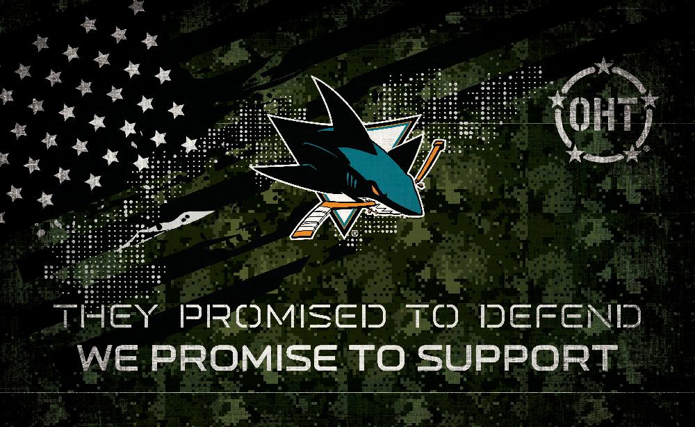 fan creations San Jose Sharks OHT Tray