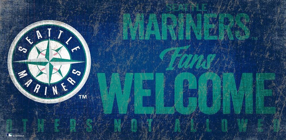 fan creations Seattle Mariners Fans Welcome Sign