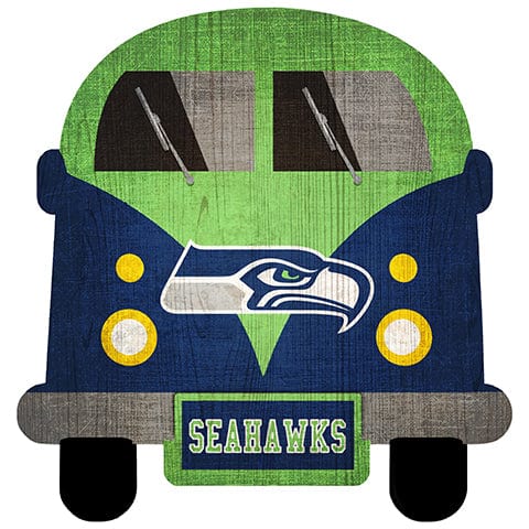 Fan Creations Seattle Seahawks 12" Team Bus Sign