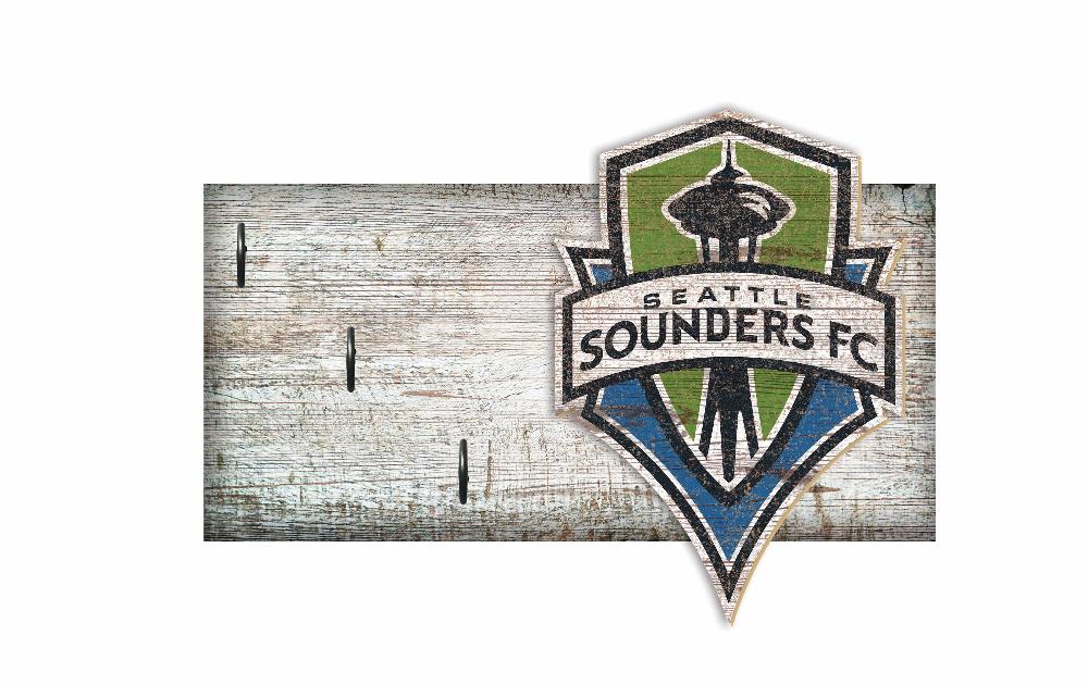 fan creations Seattle Sounders FC Key Holder 6x12