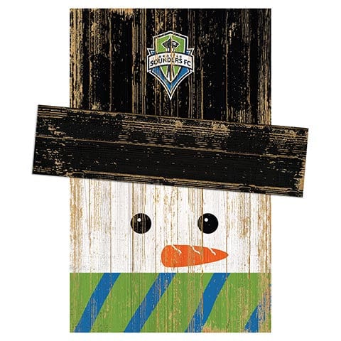 fan creations Seattle Sounders Snowman Head