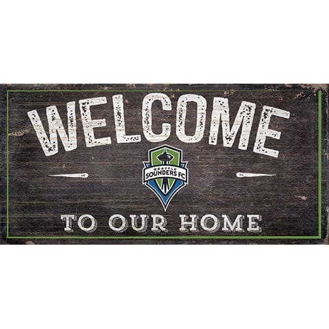 fan creations Seattle Sounders Welcome Sign