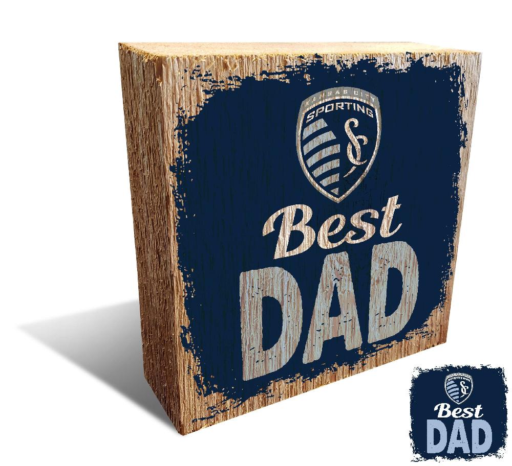 fan creations Sporting Kansas City Best Dad Block
