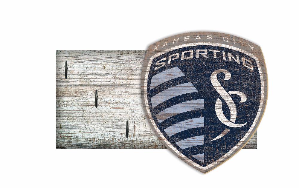 fan creations Sporting Kansas City Key Holder 6x12
