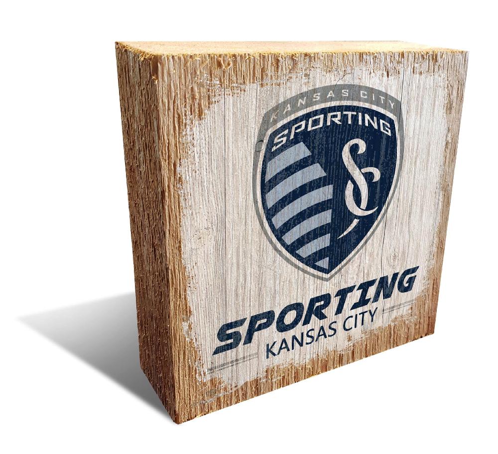 fan creations Sporting Kansas City Team Logo Block