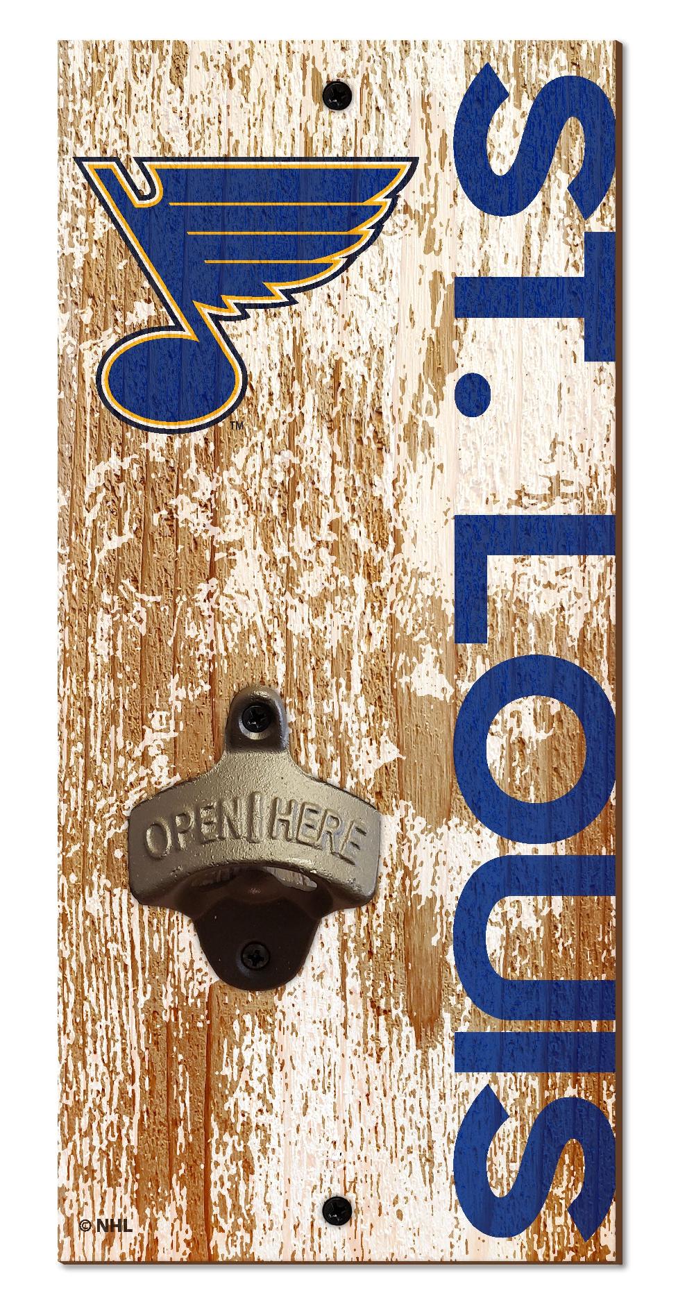 fan creations St Louis Blues Bottle Opener