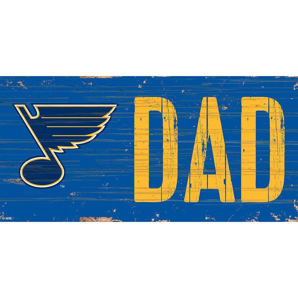 fan creations St. Louis Blues DAD 6x12 Sign