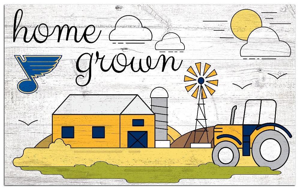 fan creations St Louis Blues Home Grown 11x19