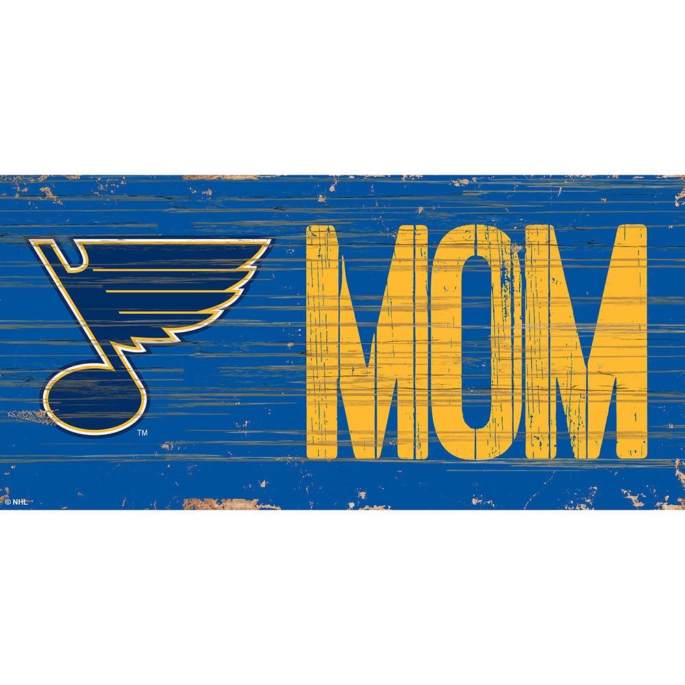 fan creations St. Louis Blues MOM 6x12 Sign