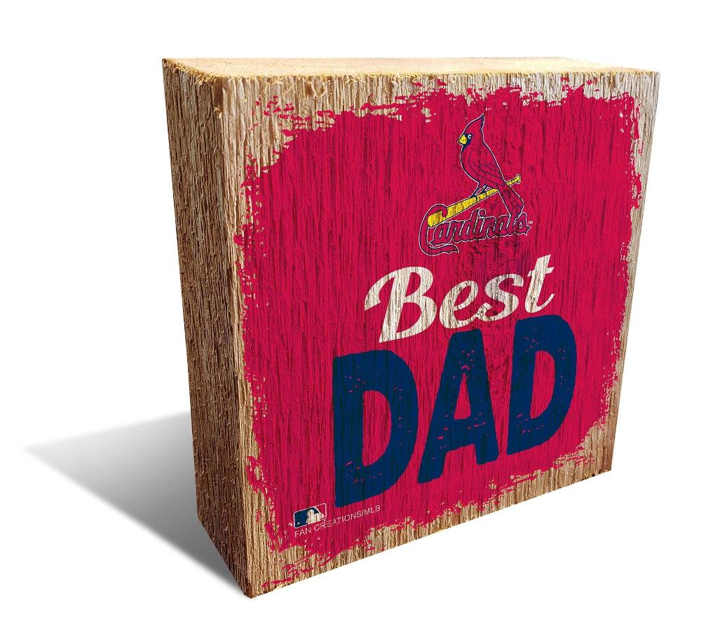 fan creations St. Louis Cardinals Best Dad Block