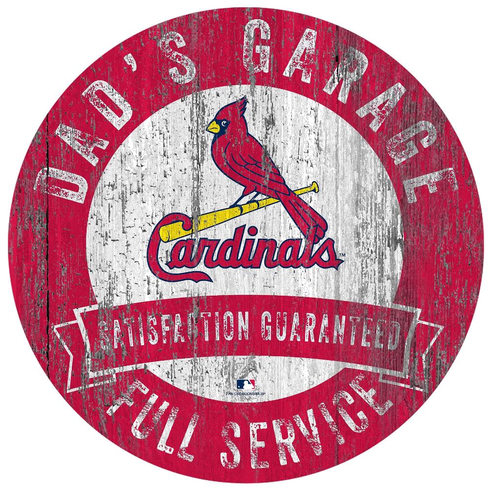 fan creations St. Louis Cardinals Dad's Garage Sign