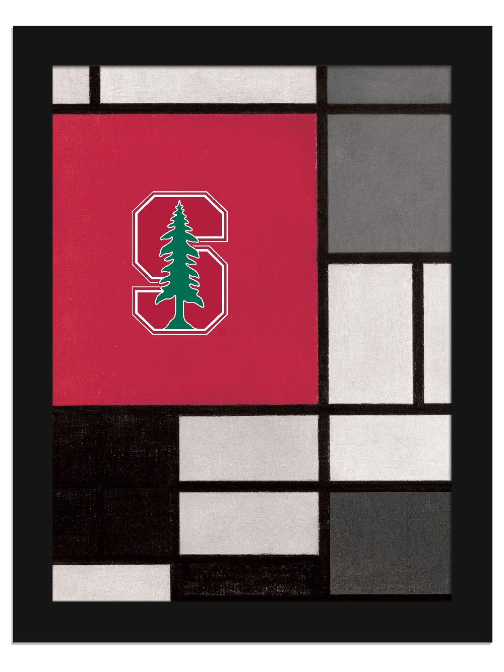 Fan Creations Stanford Team Composition 12x16