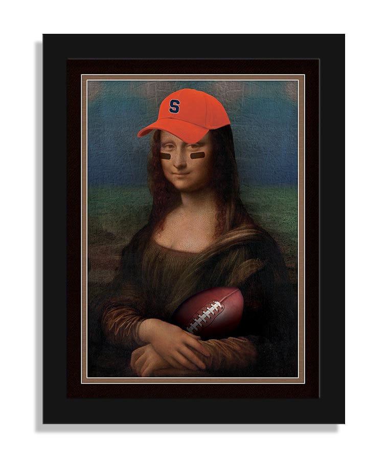 fan creations Syracuse Mona Lisa Fan 12x16