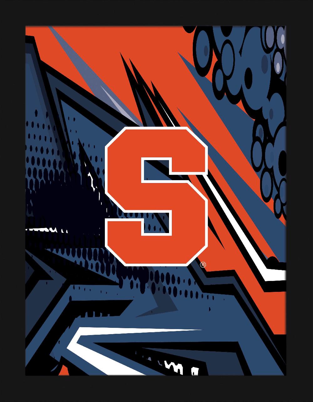 fan creations Syracuse Team Comic 12x16